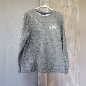 Huk Men's Gray Long Sleeve Shirt